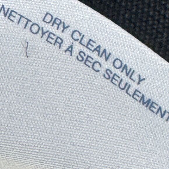 Williams Sonoma Reversible Belgian Linen Pillow Cover 22x22" Black/White NWOT - Picture 10 of 11